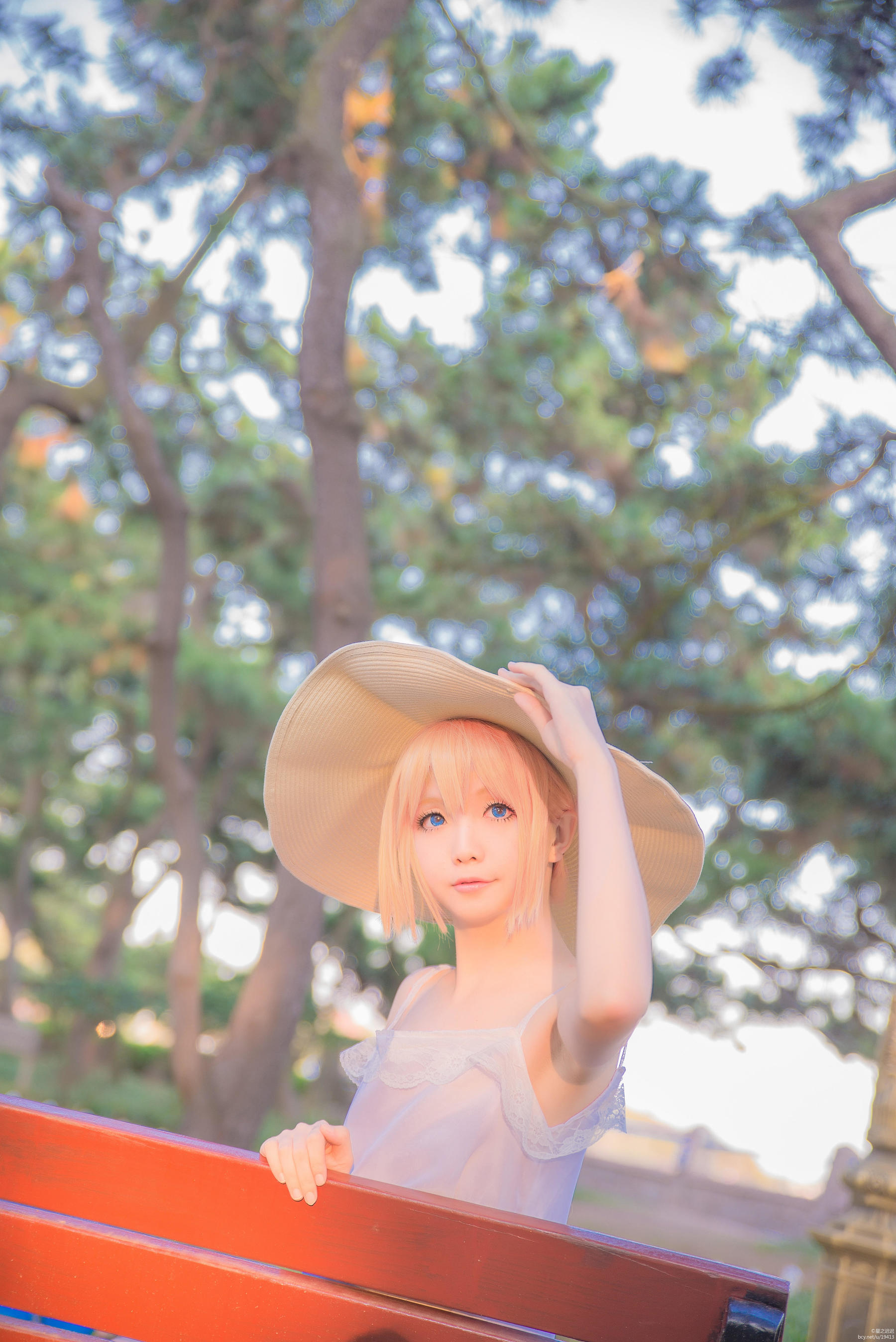 [网红Coser]星之迟迟《刀剑乱舞COS乱藤四郎》写真集插图8